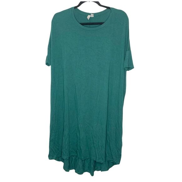 ASOS Women’s The T Shirt Midi Length Dress in Dark Emerald Green US Size 2/Small - Picture 7 of 12